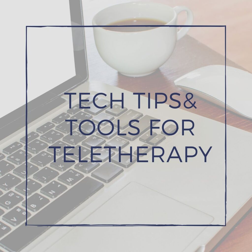 tech tips, tools for teletherapy, telepractice, speech teletherapist, google chrome, zoom tips, 
